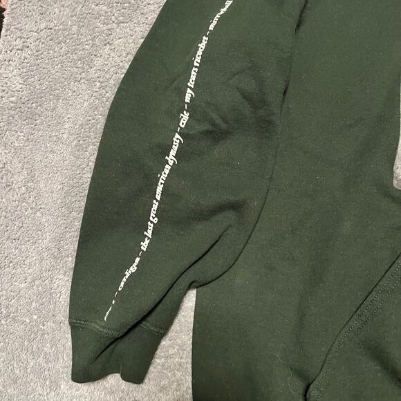 Taylor Swift Official Merch In the Trees Hoodie XXL Folklore Era Swifty Green - Picture 3 of 8